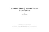 Software Estimating