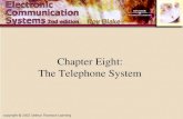 Chapter Eight: The Telephone System. Introduction The public switched telephone system is the largest and most important communication system in the world.