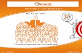REPUTA INDIA Introducing in… Recruitment and Staffing Services People management Background Check Performance Appraisal System Disciplinary management.
