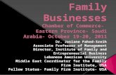 Women in Business in general- The Diversity Issue Women on Boards of Directors Women as owners in their Family Businesses Challenges of Family Businesses-