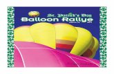 2011 St. Patrick's Day Balloon Rallye Program