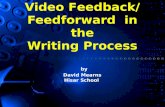 Video Feedback/ Feedforward in the Writing Process by David Mearns Hisar School.