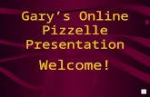 Welcome! Garys Online Pizzelle Presentation Topic for today: Brief Presentation about Pizzelle and how to make them in the home.