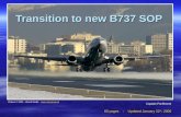 Transition to new B737 SOP 66 pages - Updated January 22 th, 2006 Picture © 2004 – Bernd Karlik -  Captain Pat Boone.