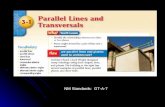 NM Standards: GT-A-7. Parallel Lines Coplanar lines that do not intersect. The symbol || means is parallel to The red arrows also mean is parallel to.