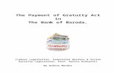 The Payment of Gratuity Act