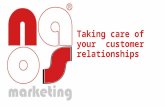 Taking care of your customer relationships. Partner for your growth A specialized firm in multichannel customer service & bundle offer Operating from.