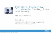 1© Copyright 2010 EMC Corporation. All rights reserved. Mel Shum Technical Marketing Engineer EMC Backup Recovery Systems EMC Data Protection for Oracle.