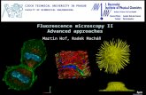 Fluorescence microscopy II Advanced approaches Martin Hof, Radek Macháň CZECH TECHNICAL UNIVERSITY IN PRAGUE FACULTY OF BIOMEDICAL ENGINEERING.