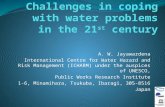 A. W. Jayawardena International Centre for Water Hazard and Risk Management (ICHARM) under the auspices of UNESCO, Public Works Research Institute 1-6,