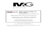 2003-2004 Chicago Booth MCG Casebook
