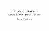 Advanced Buffer Overflow Technique Greg Hoglund. Attack Theory Formalize the Attack Method Re-Use of Attack Code Separate the Deployment from the Payload.