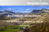 Global Digital Divide Fieldwork assessment at AS and A2 Fieldwork assessment The difference between AS and A2 David Redfern Fotolia.