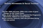 Racial Tensions and Economic Decline