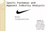 Sports Footwear and Apparel Industry Analysis Group 4: Josh Fernino Brent Hare Victor Hemmati Lance Hollister Chris Kerschen Ty Parasiliti Vincent Ukwu.