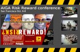 AIGA Risk Reward conference San Francisco Oct. 6-8.