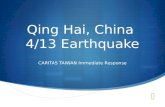 Qing Hai, China 4/13 Earthquake CARITAS TAIWAN Immediate Response.