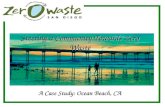 Steering a Community Towards Zero Waste A Case Study: Ocean Beach, CA.