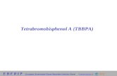 E B F R I P European Brominated Flame Retardant Industry Panel A sector group of Tetrabromobisphenol A (TBBPA)