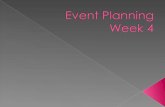 Guest Speaker – Megan Gilligan Report out on Financial Goals for event Organizational and Planning Considerations Next Week.
