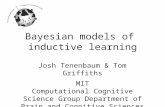 Bayesian models of inductive learning Josh Tenenbaum & Tom Griffiths MIT Computational Cognitive Science Group Department of Brain and Cognitive Sciences.