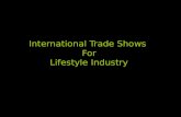 International Trade Shows For Lifestyle Industry.