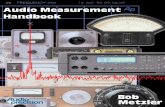 Audio Measurement Handbook, 2nd ed, 2005, Bob Metzler