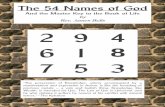 The 54 Names of God