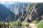 1.6 Trig Functions Black Canyon of the Gunnison National Park, Colorado.