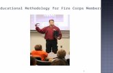 1 Educational Methodology for Fire Corps Members.