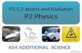 P2.5.2 Atoms and Radiation P2 Physics P2.5.2 Atoms and Radiation P2 Physics Mr D Powell.