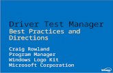 Craig Rowland Program Manager Windows Logo Kit Microsoft Corporation.