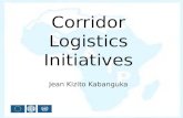 Corridor Logistics Initiatives Jean Kizito Kabanguka.