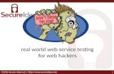 Real world web service testing for web hackers ©2012 Secure Ideas LLC | .