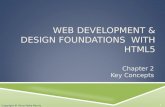 Copyright © Terry Felke-Morris WEB DEVELOPMENT & DESIGN FOUNDATIONS WITH HTML5 Chapter 2 Key Concepts 1 Copyright © Terry Felke-Morris.