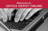 Welcome to OFFICE DEPOT ONLINE. Log in by entering your username and password UK -  ROI - ://online.officedepot.co.uk.