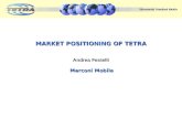 MARKET POSITIONING OF TETRA Andrea Festelli Marconi Mobile.