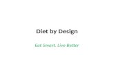 Diet by Design Eat Smart. Live Better. Successful Weight Loss Diet by Design weight loss program is.... Easy to Follow Based on Sound Nutrition Produces.