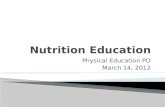 Physical Education PD March 14, 2012. What is the most serious public health issue today?