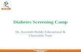 Www.medzon.org Diabetes Screening Camp Dr. Aravinth Reddy Educational & Charitable Trust.
