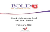 New Insights about Beef and Heart Health February 2012.