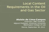 Aluisio de Lima-Campos Chairman, ABCI Institute; Adjunct Professor, American University Washington College of Law Vienna, September 30, 2013.