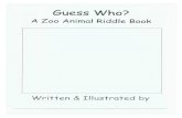 Zoo Animal Riddle Book