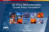 Oil Price Methodologies Crude Price Formation Nairobi Kenya May 24, 2007 NOT AN OFFICIAL UNCTAD RECORD.