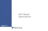 BDT Model Applications © SimCorp Financial Training A/S .