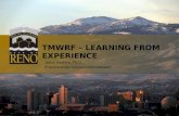 TMWRF – LEARNING FROM EXPERIENCE Jason Geddes, Ph.D., Environmental Services Administrator.