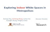 Xuhang Ying, Jincheng Zhang, Lichao Yan Guanglin Zhang, Minghua Chen Ranveer Chandra Exploring Indoor White Spaces in Metropolises.