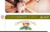 Community Café Purpose 1 Creating our vision for a hunger-free community.