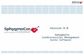 1 Version 8.0 SphygmoCor Cardiovascular Management Suite Software.