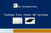 T I -B A Enterprises For sales information please contact TI-BA Enterprises - Tel (585) 247-1212 - email: sales@ti-ba.com -  Toshiba Flat.